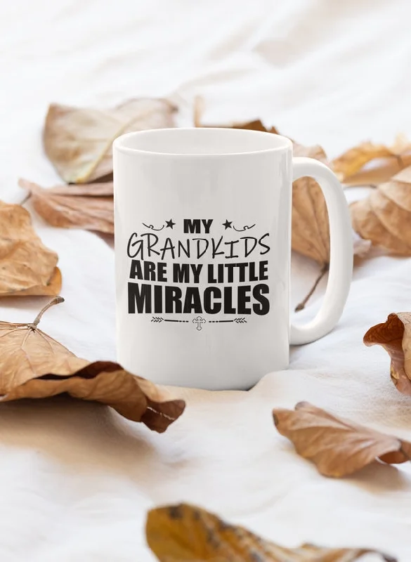 My Grandkids Are My Little Miracles Mug