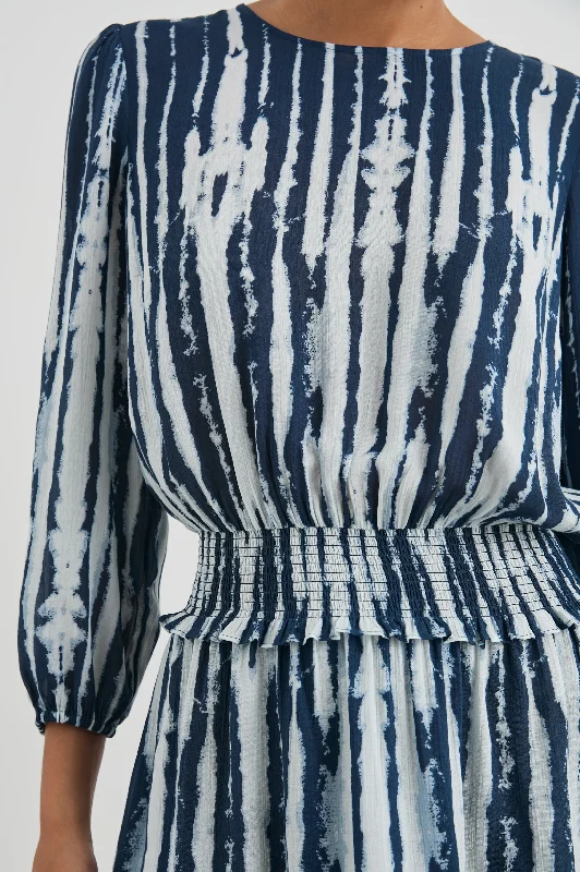 INEZ DRESS - INDIGO NILE