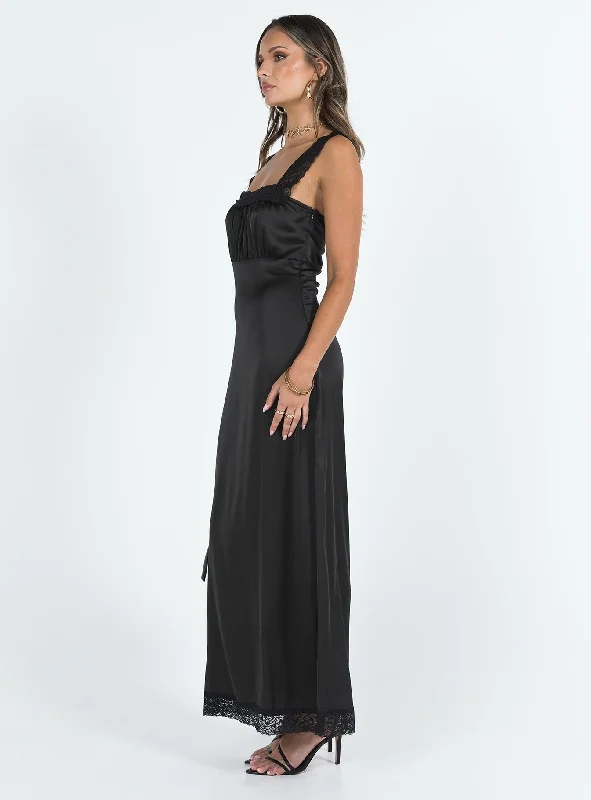 Ballerina Vintage Maxi Dress Onyx