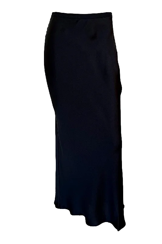 Bar Silk Maxi Skirt