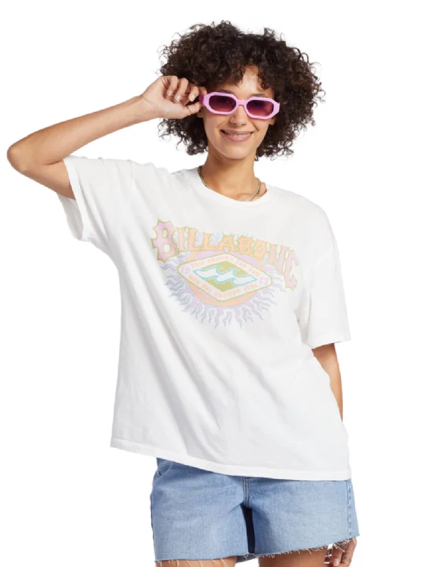 Billabong: Around the Sun Tees in Salt Crystal ABJZT01458-GBW0