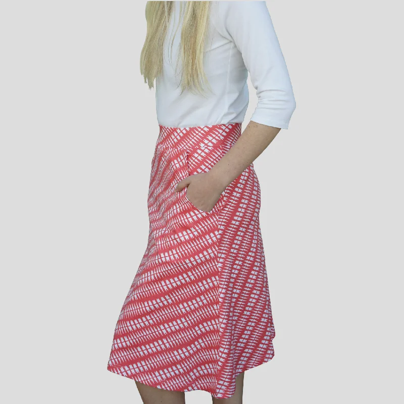 Clean Teeth A-Line Skirt [FINAL SALE]