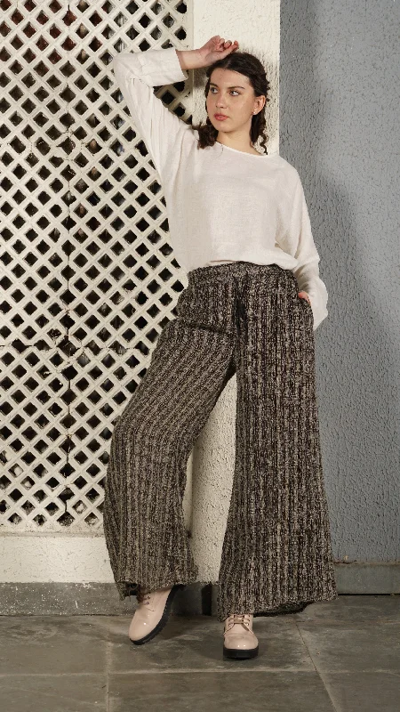 Dara Linen Pant in Onyx