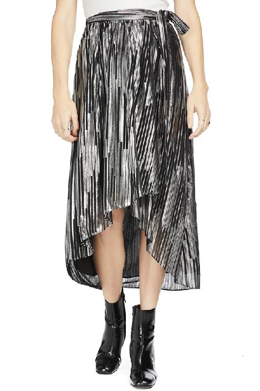 Dorie Skirt (Black/Silver)