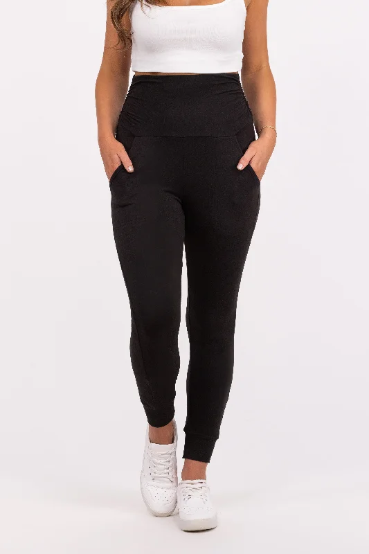 Haley Pleated Waist Joggers