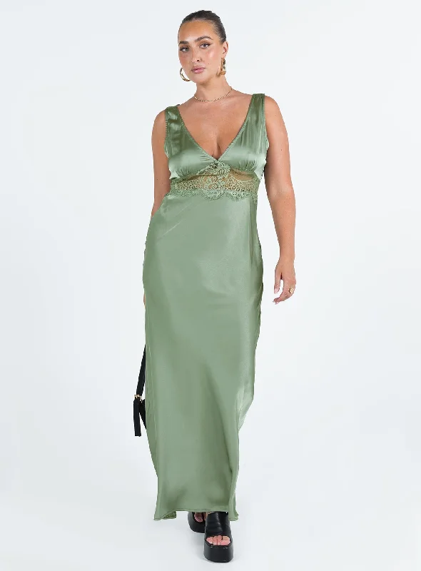 Madon Maxi Dress Sage