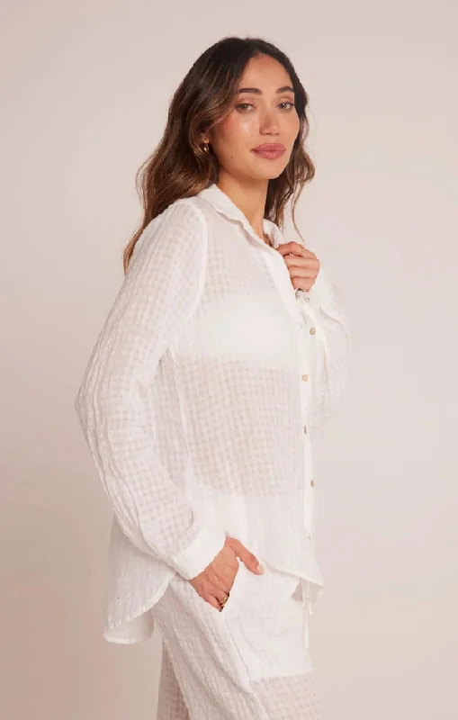 Oversized Pocket Button Down Shirt