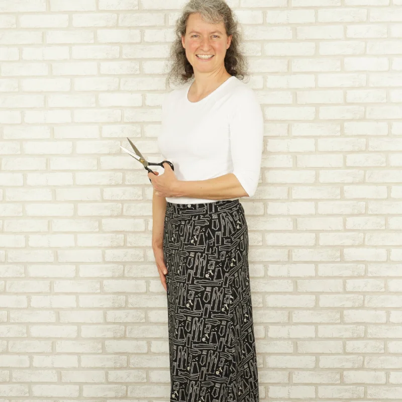 Pattern of Patterns Midi Skirt [FINAL SALE]