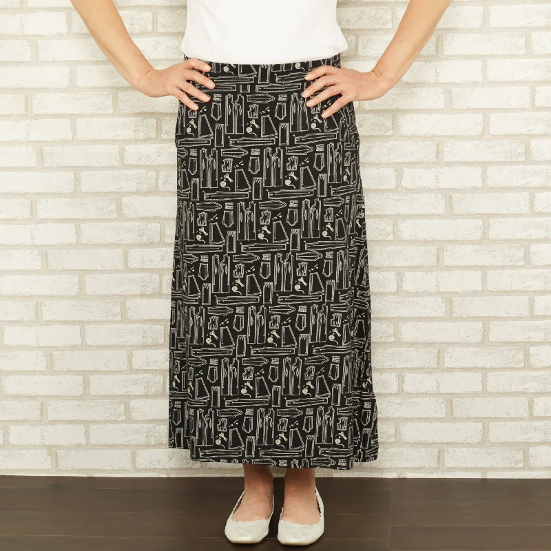 Pattern of Patterns Midi Skirt [FINAL SALE]