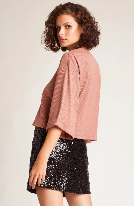 Time To Shine Sequin Mini Skirt