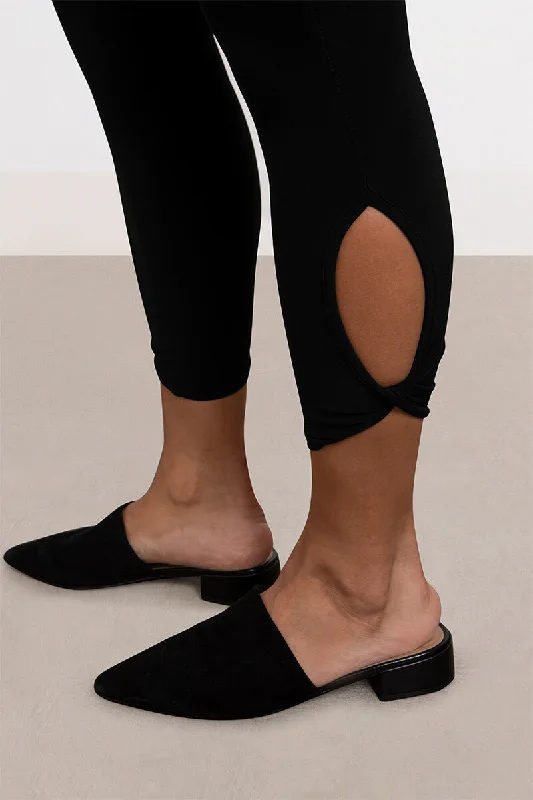 Twist Legging | Black