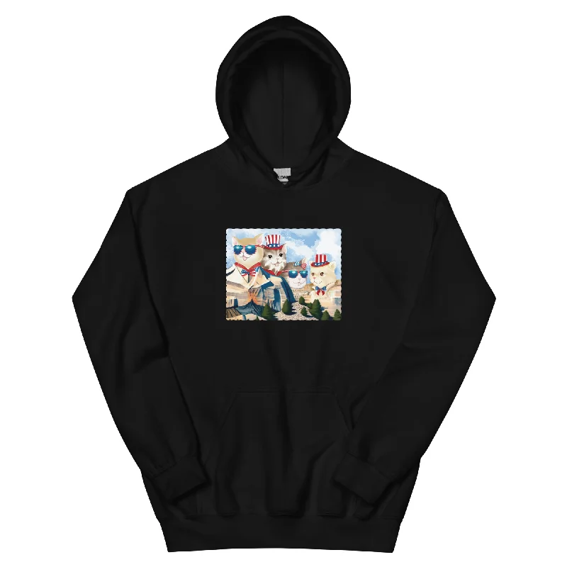 Cat Rushmore Hoodie