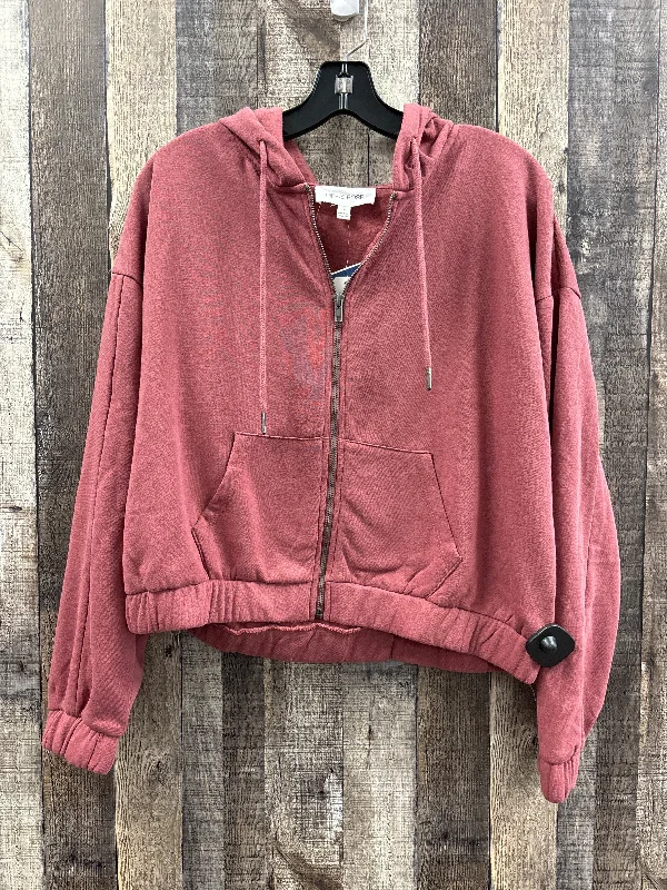 Sweatshirt Hoodie By Hippie Rose In Pink, Size: L