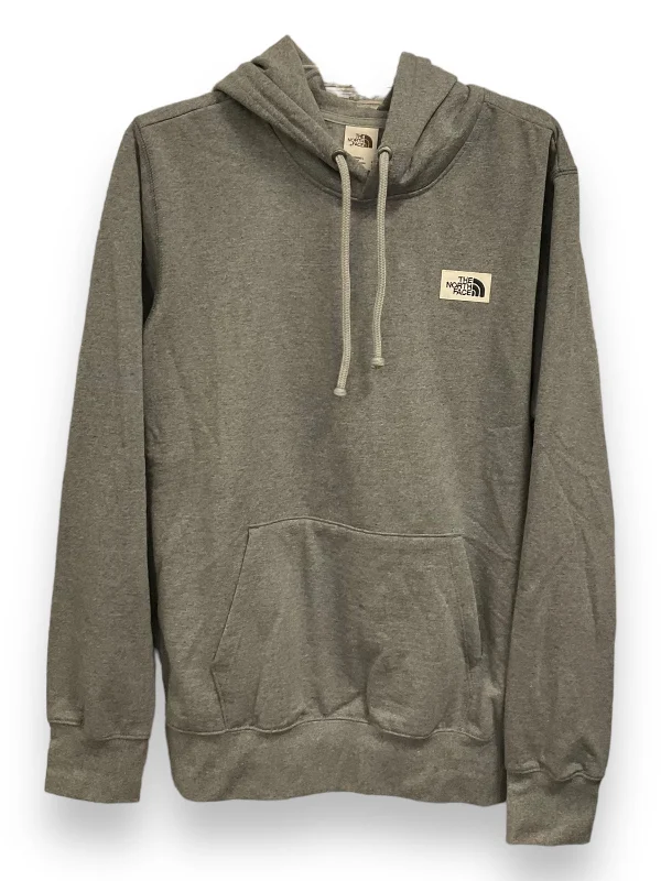 Sweatshirt Hoodie By The North Face In Grey, Size: M