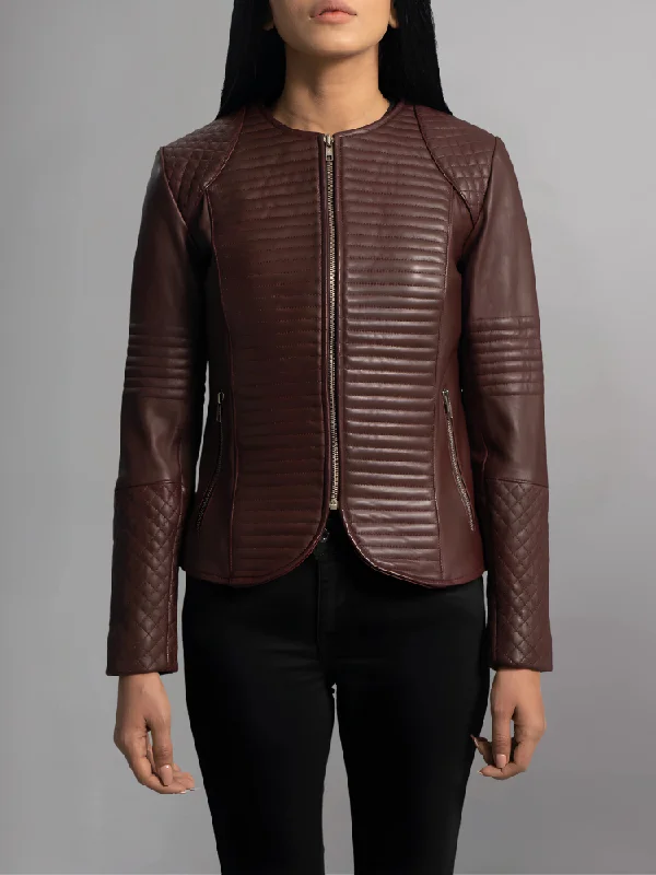 Alison Leather Biker Jacket