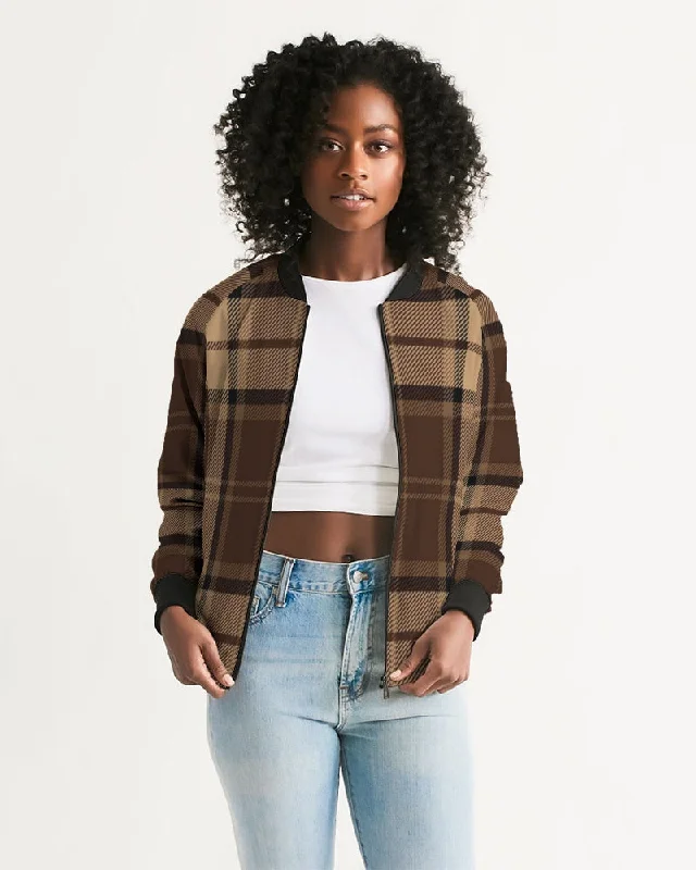 FZ PLAID Women's Bomber Jacket