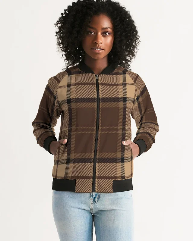 FZ PLAID Women's Bomber Jacket