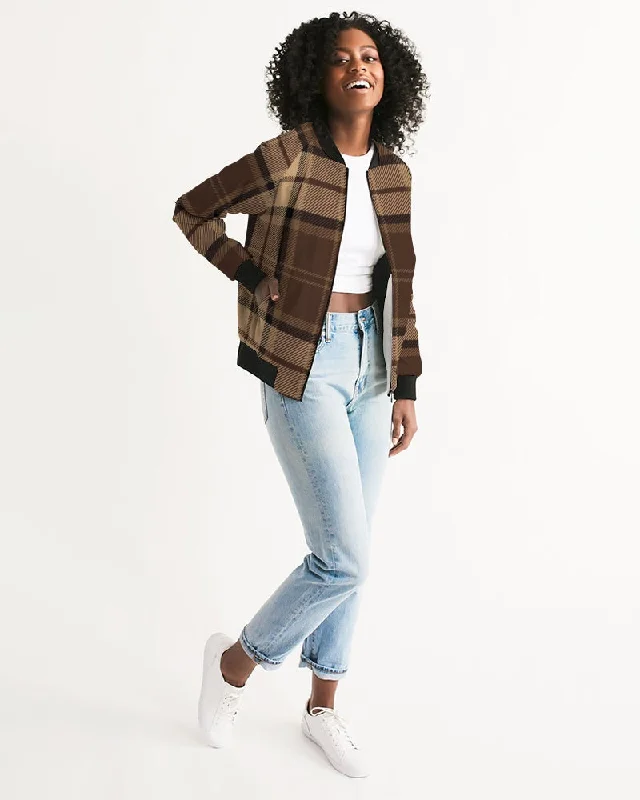 FZ PLAID Women's Bomber Jacket