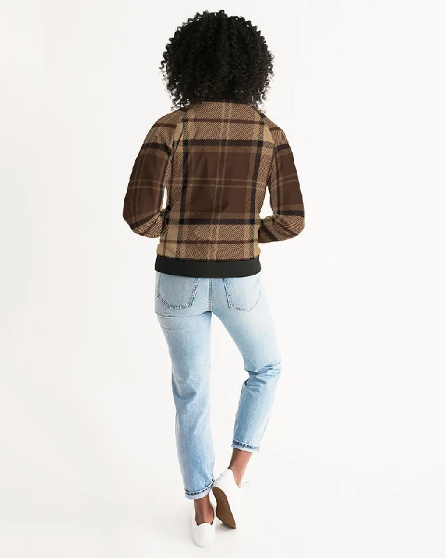 FZ PLAID Women's Bomber Jacket