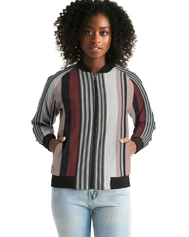 FZ STRIPE ZONE Women's Bomber Jacket