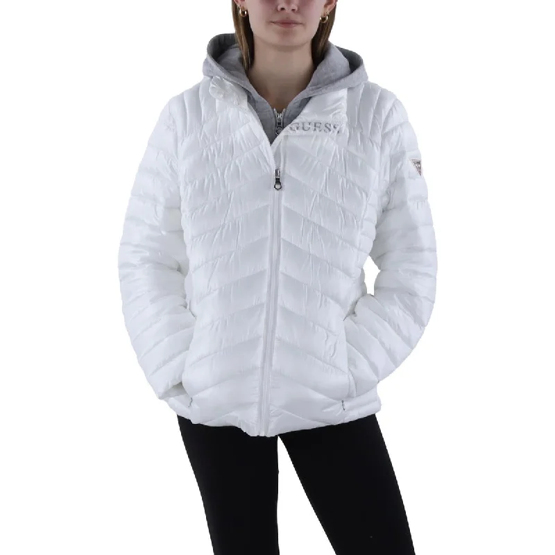 Guess Womens Packable Lightweight Puffer Jacket