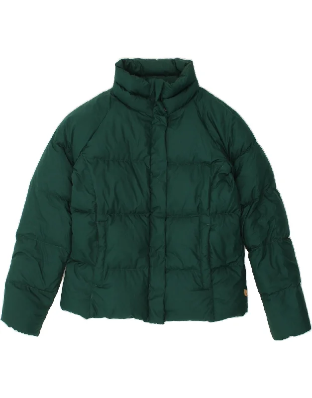 TIMBERLAND Womens Earthkeepers Padded Jacket UK 14 Large Green Polyester