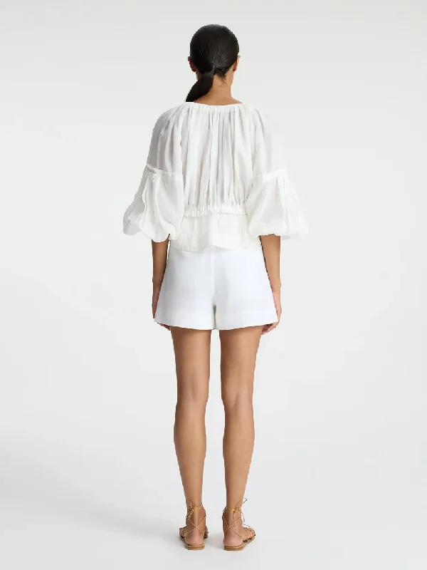 Mateo Stretch Linen Short