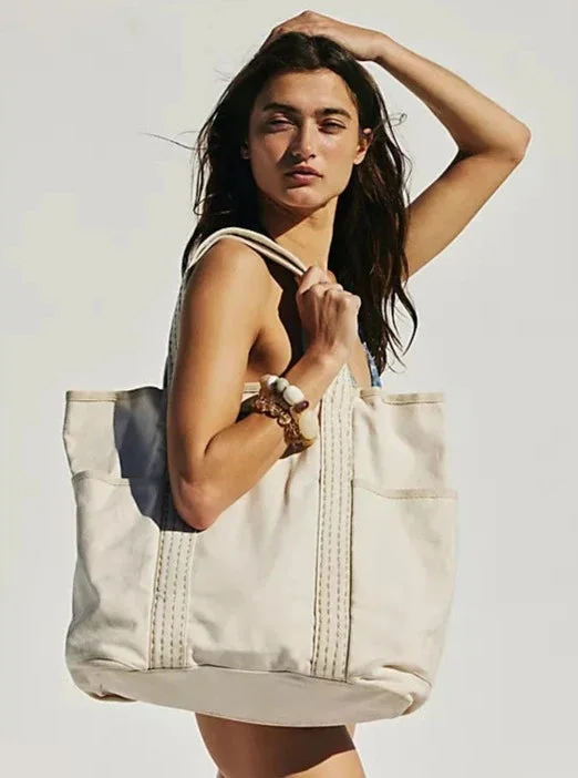 Free People Caravan Canvas Tote