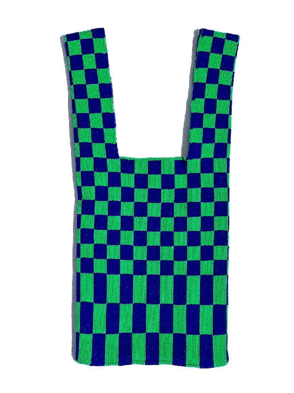 Checkered Tote Bag