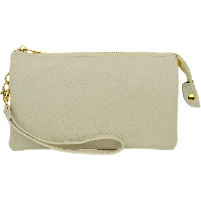 Claire Crossbody Wristlet Ivory Handbags