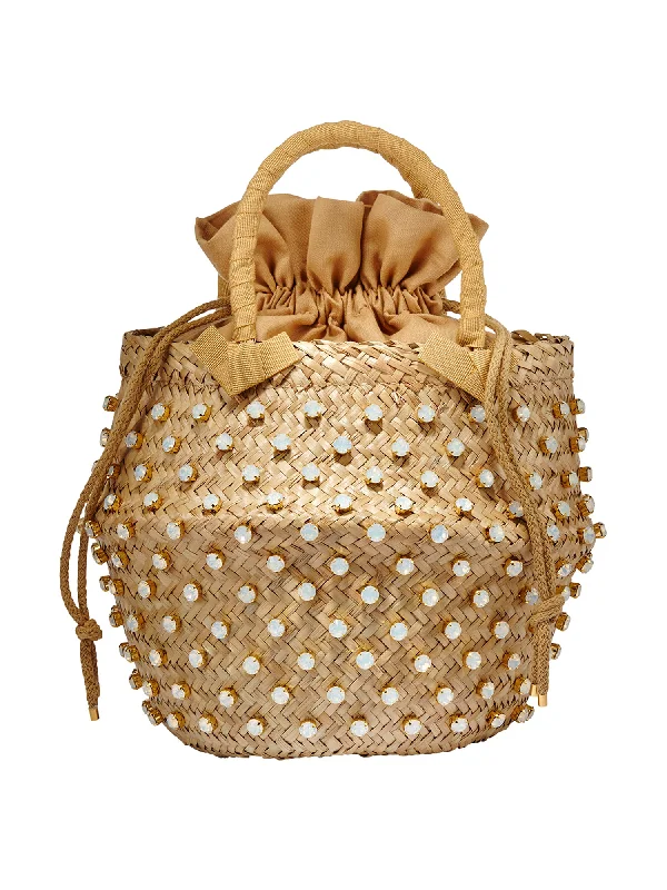 Nina Seagrass Handbag